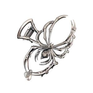 METAL SPIDER PEARL CLAW CLIP